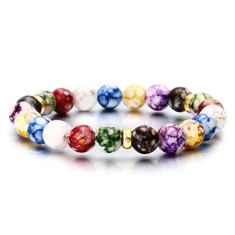 Chakra Reiki Healing Stone Bracelet