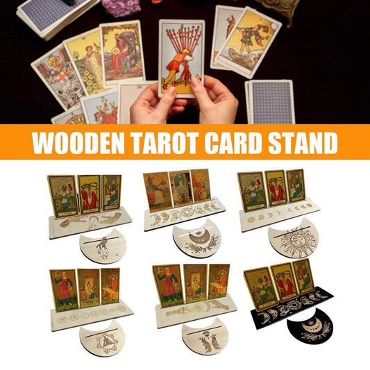 Wood Display For Tarot Cards