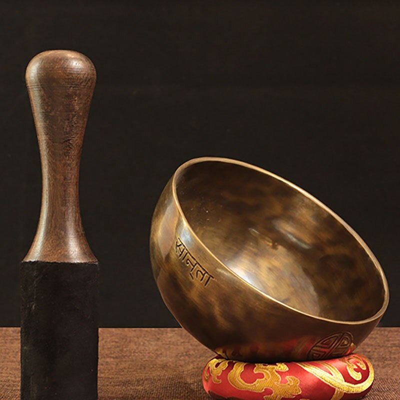 Handmade Tibetan Full Moon Singing Bowl