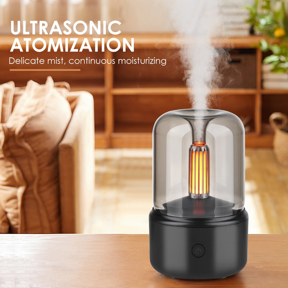 USB Portable LED Aroma Diffuser Air Humidifier