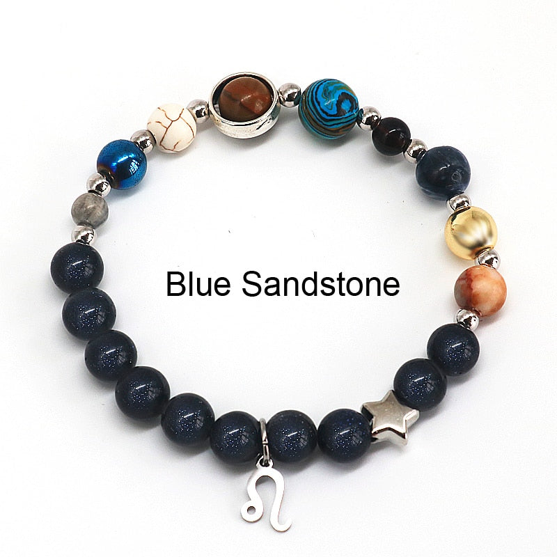 Zodiac Galaxy Solar System Bracelet