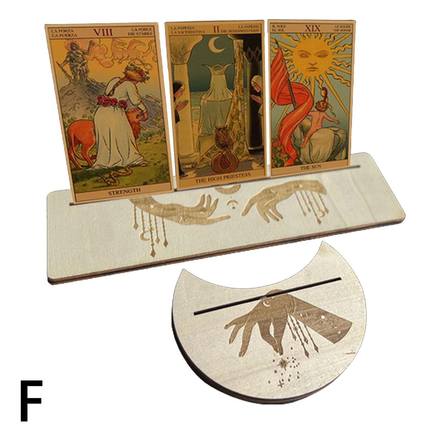 Wood Display For Tarot Cards