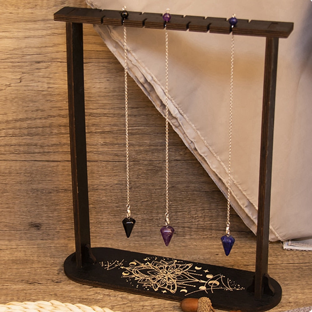 Wooden Pendulum Display Stand