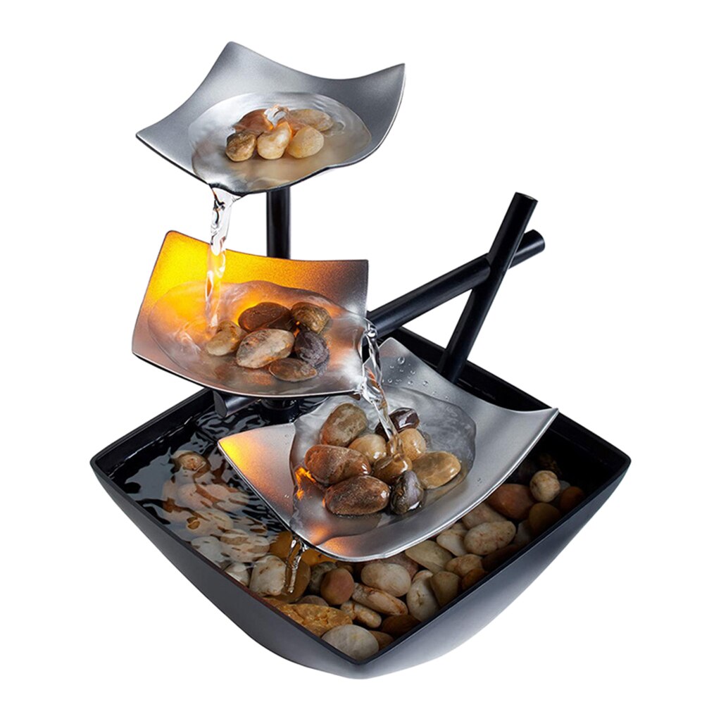 Feng Shui Tabletop LED Waterfall