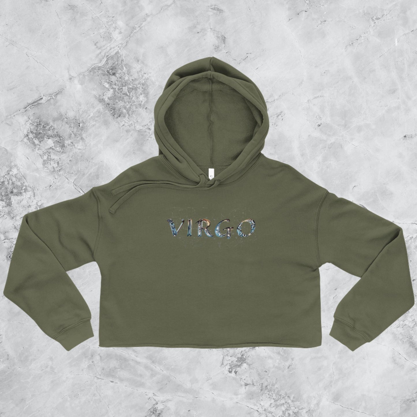 Virgo Crop Hoodie