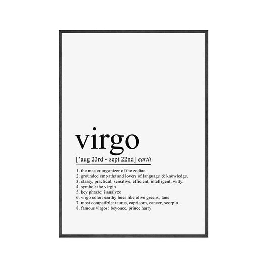 Virgo Poster