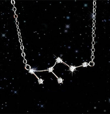 Sterling Silver Twelve Zodiac Necklace