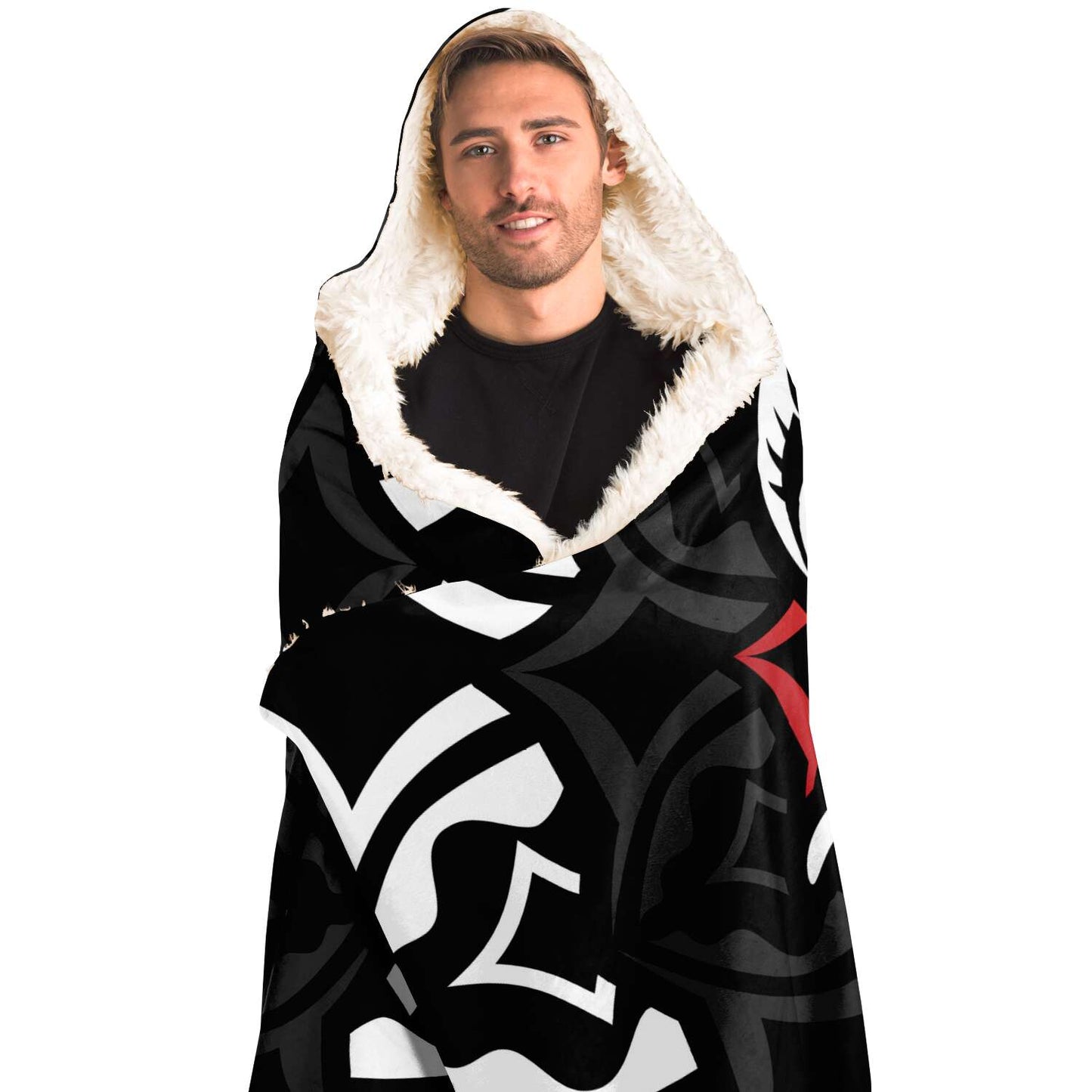 Capricorn Zodiac Sign Hooded Security Blanket - Premium Sherpa