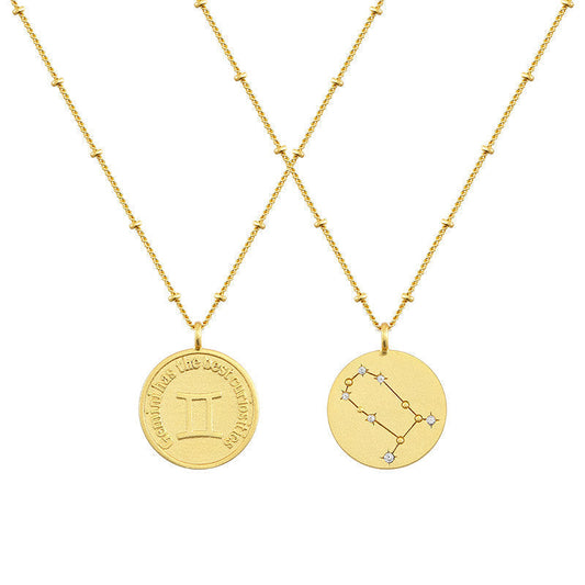 Gemini Coin Necklace