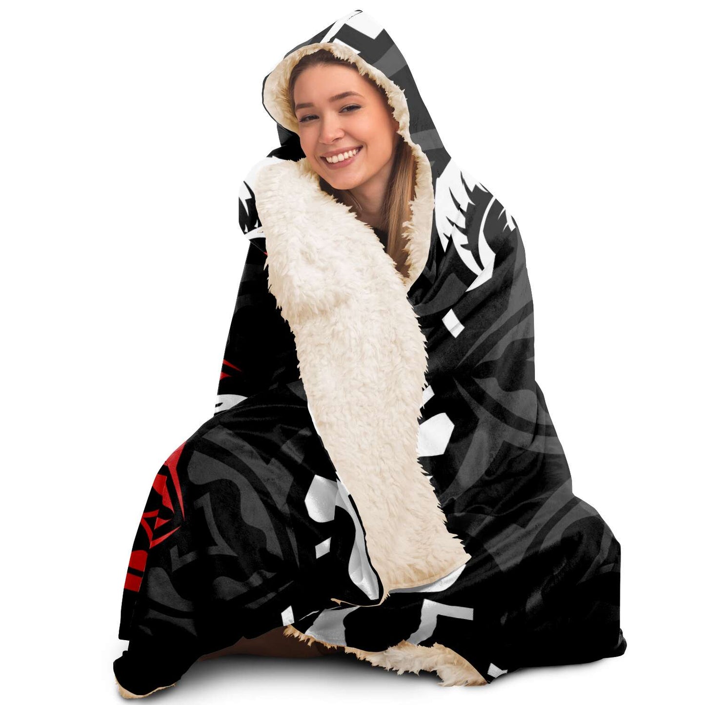 Capricorn Zodiac Sign Hooded Security Blanket - Premium Sherpa