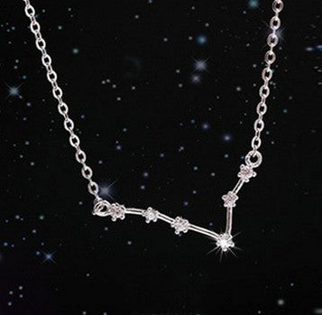 Sterling Silver Twelve Zodiac Necklace