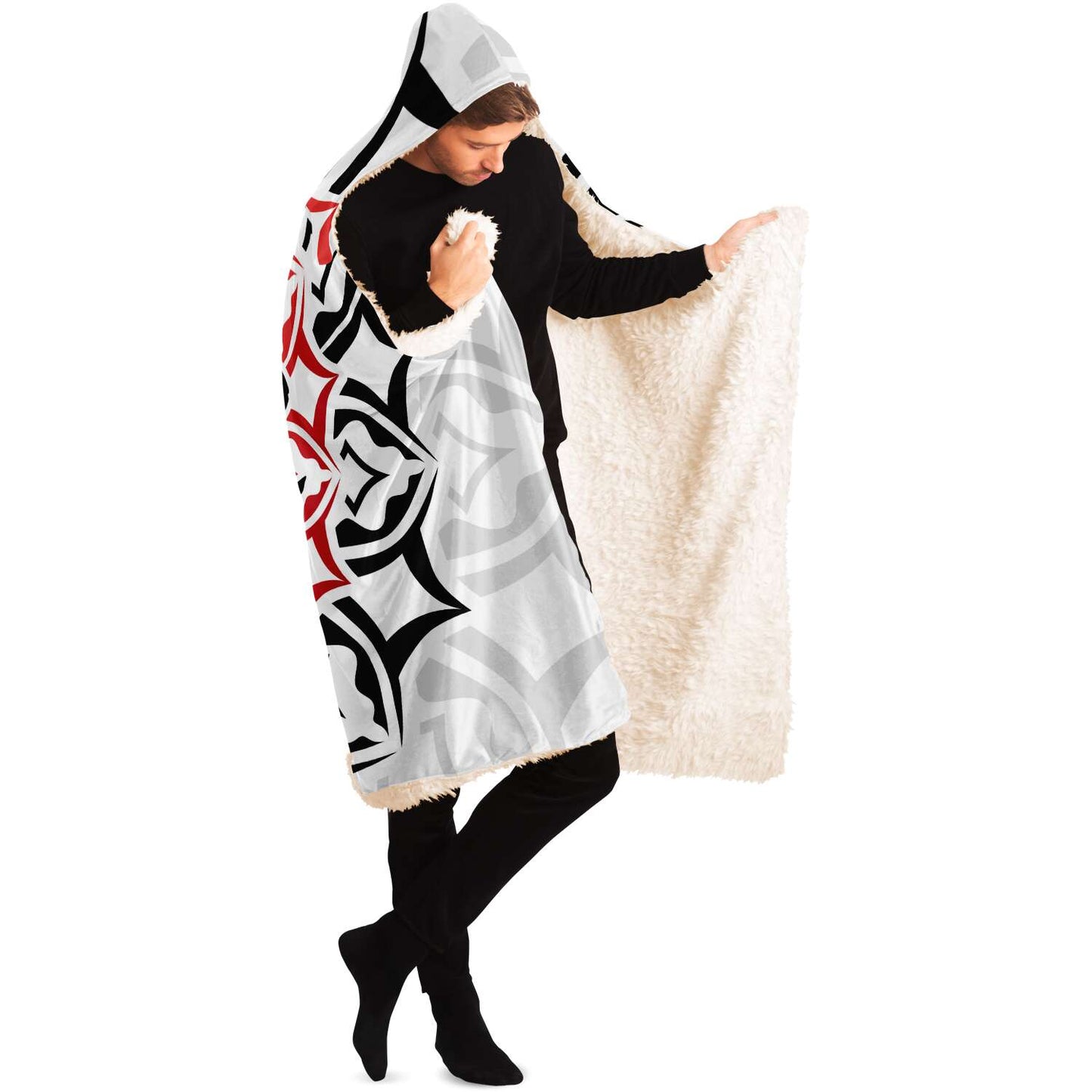 Cancer Zodiac Sign Hooded Security Blanket - Premium Sherpa