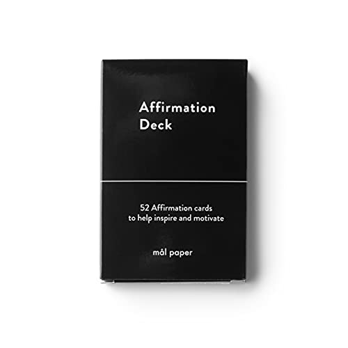 Affirmations Card Deck | Mindfulness, Mantras, Meditation