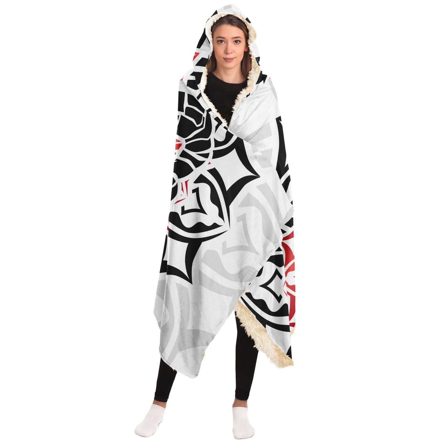 Aries Zodiac Sign Hooded Security Blanket - Premium Sherpa