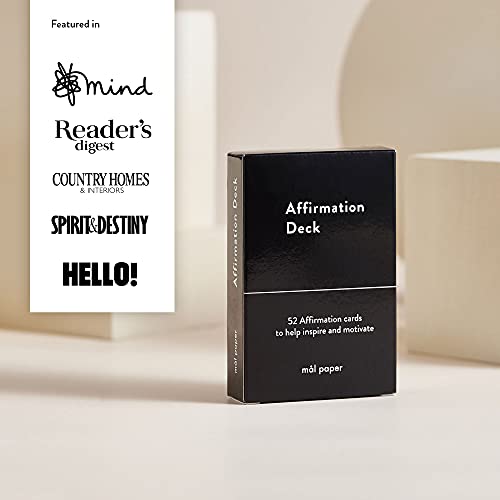 Affirmations Card Deck | Mindfulness, Mantras, Meditation