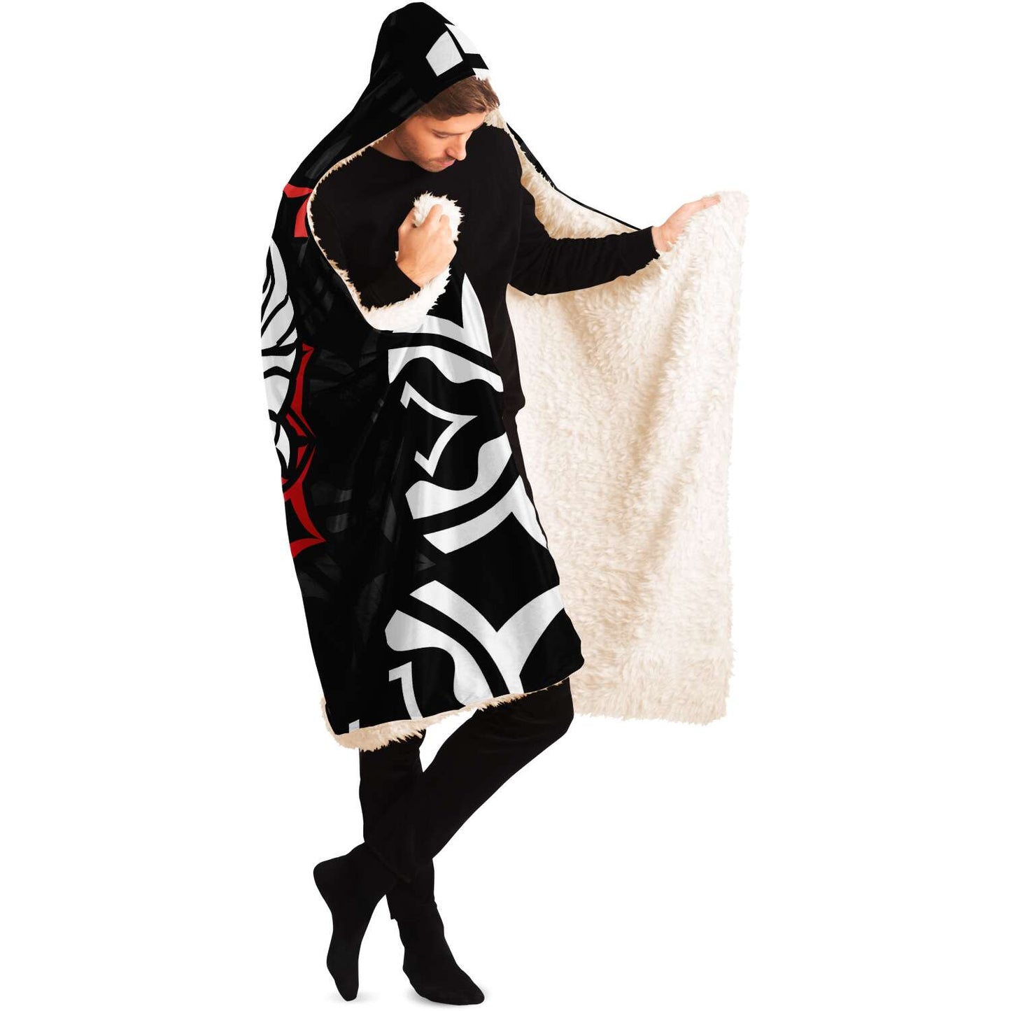 Aries Zodiac Sign Hooded Security Blanket - Premium Sherpa