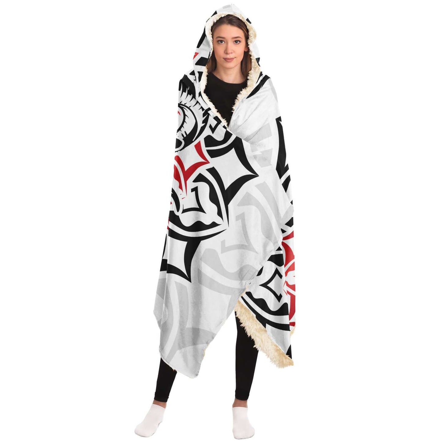 Capricorn Zodiac Sign Hooded Security Blanket - Premium Sherpa