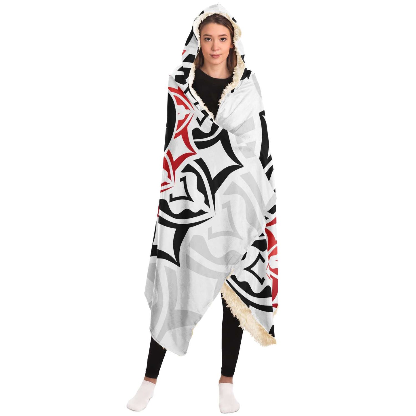 Virgo Zodiac Sign Hooded Security Blanket - Premium Sherpa