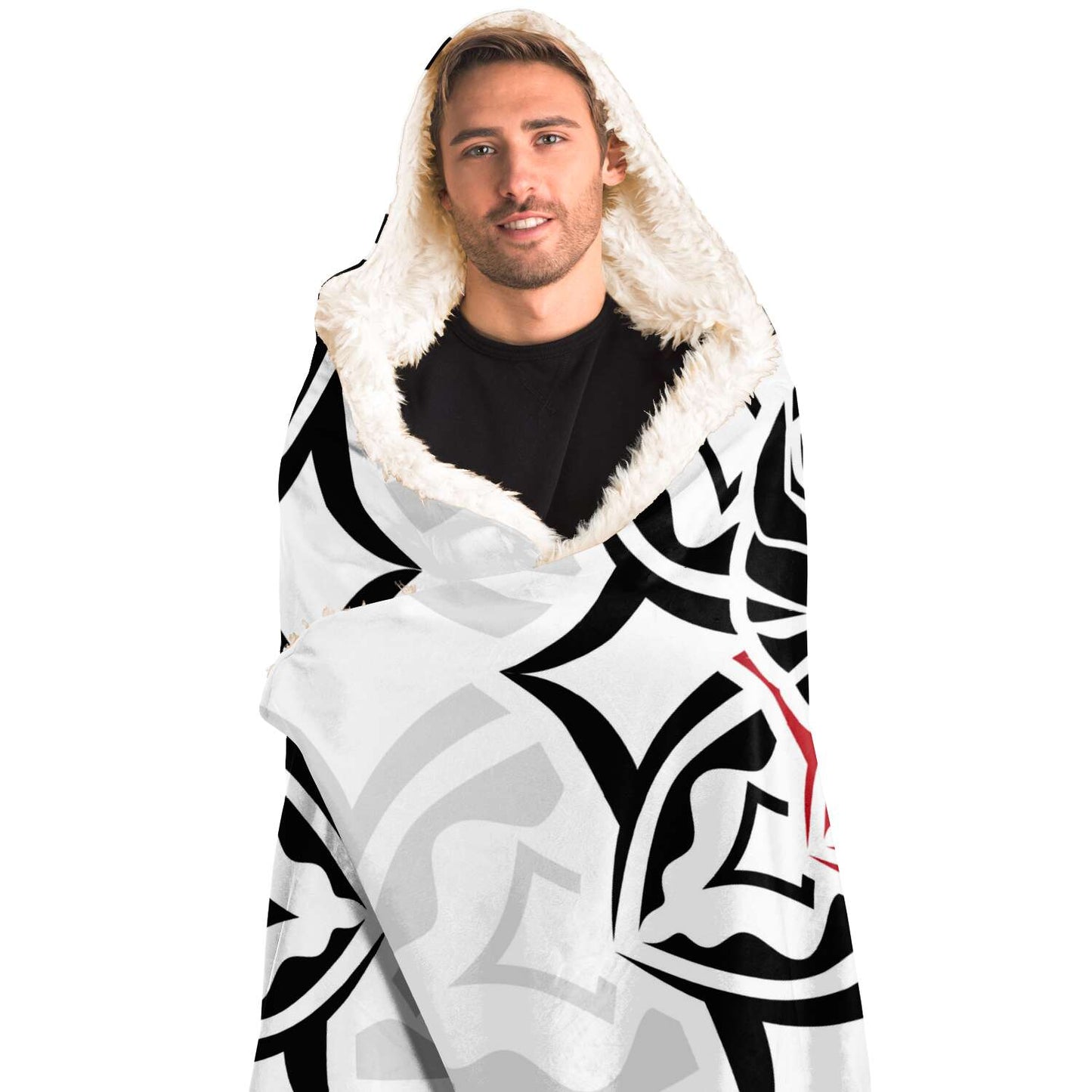 Aries Zodiac Sign Hooded Security Blanket - Premium Sherpa