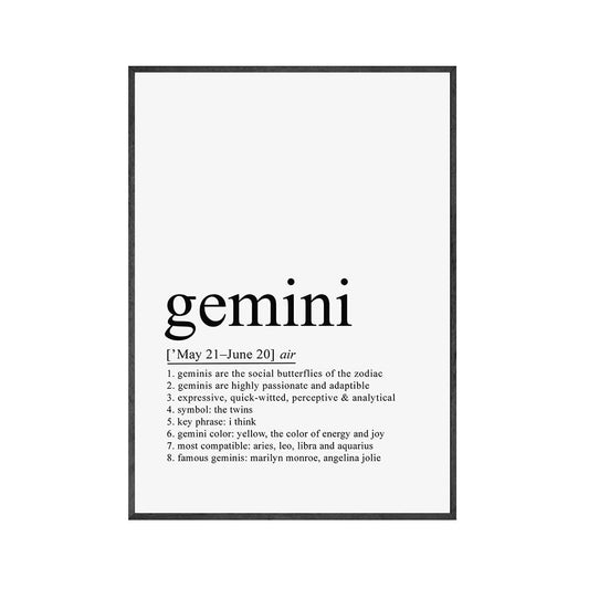 Gemini Poster