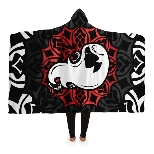 Virgo Zodiac Sign Hooded Security Blanket - Premium Sherpa