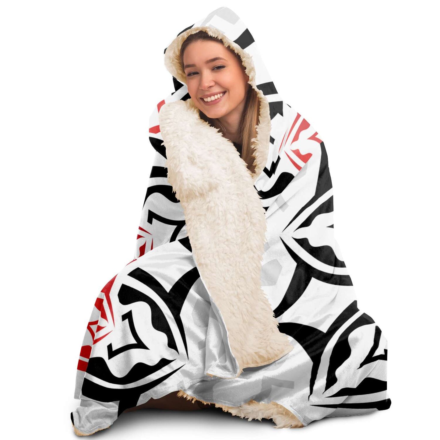 Virgo Zodiac Sign Hooded Security Blanket - Premium Sherpa