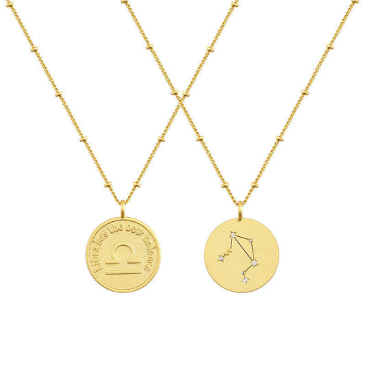 Libra Coin Necklace