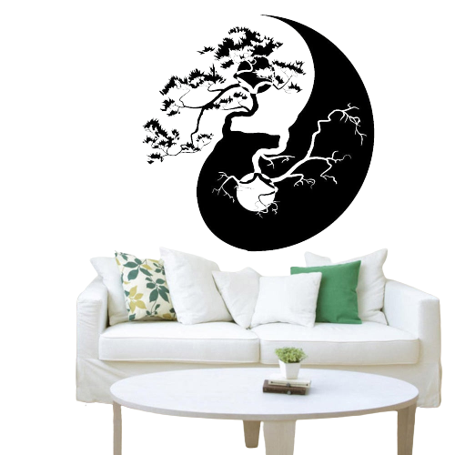 Zen Yin Yang Wall Decal