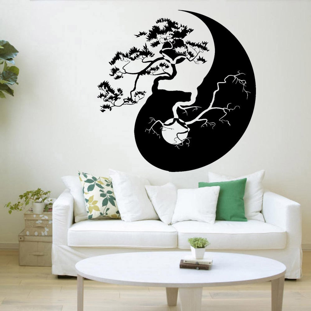 Zen Yin Yang Wall Decal