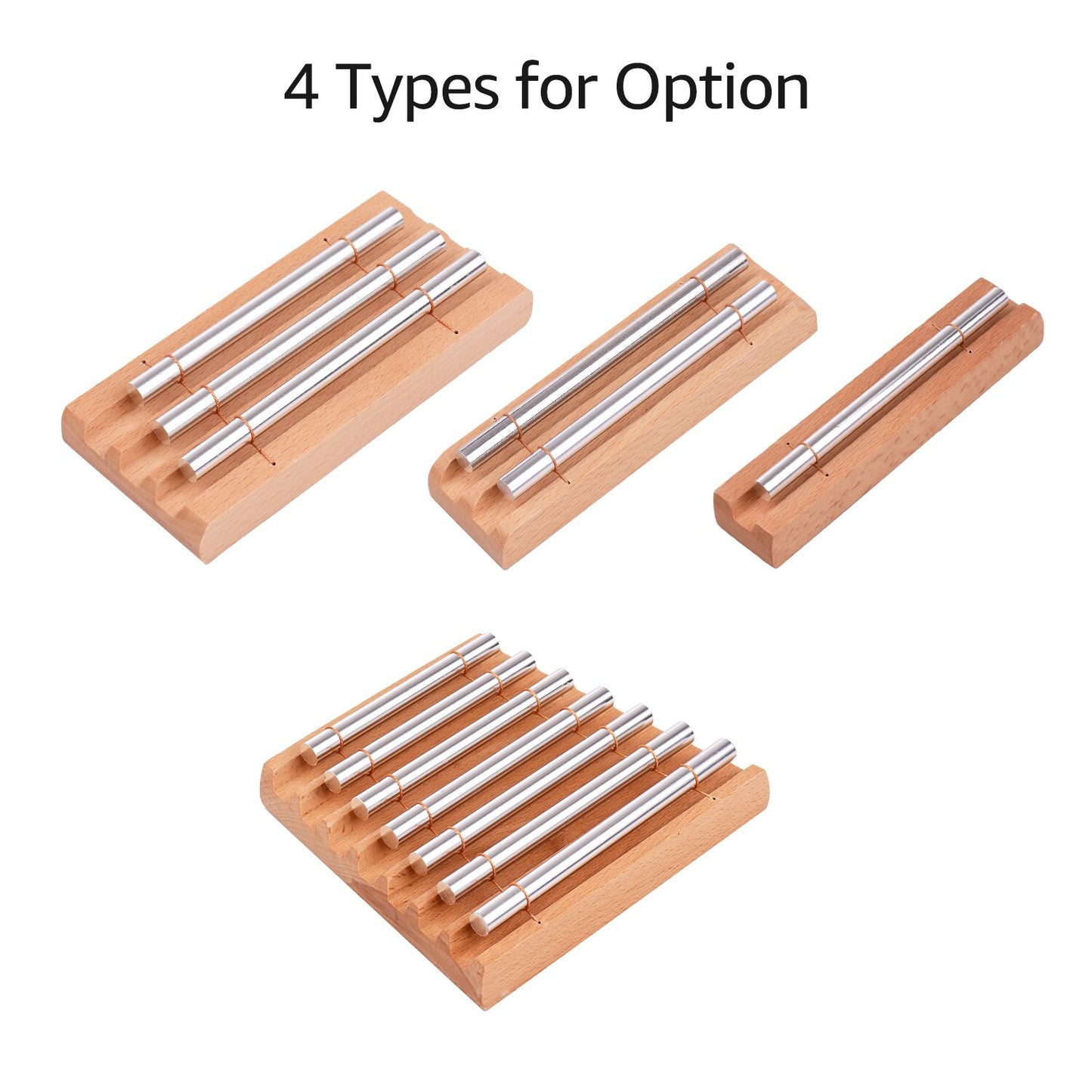 7-Tone Wooden Chimes with Mallet