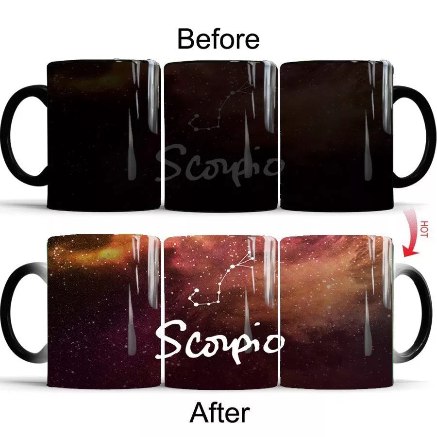 Scorpio color-changing cup