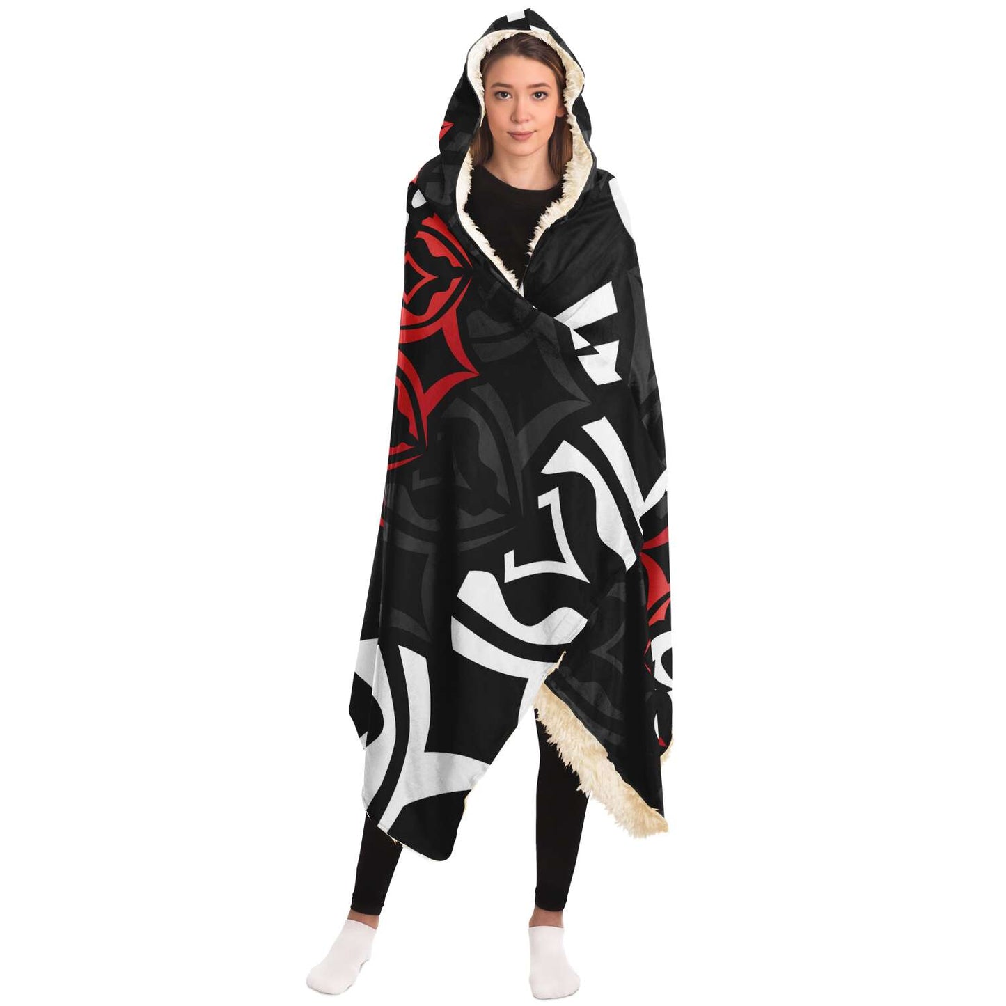 Scorpio Zodiac Sign Hooded Security Blanket - Premium Sherpa