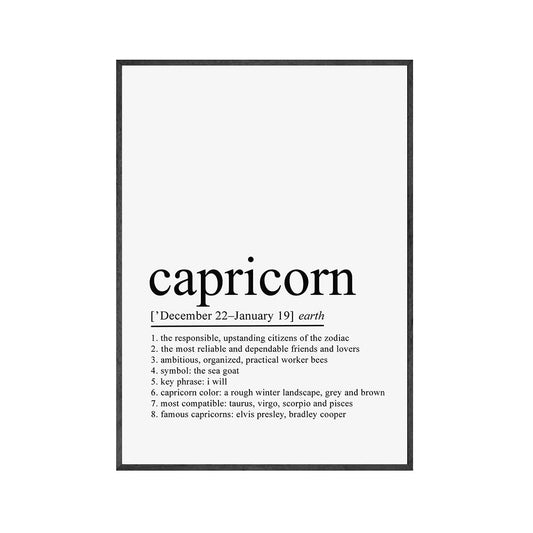 Capricorn Poster