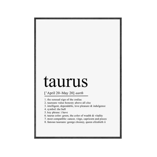 Taurus Poster