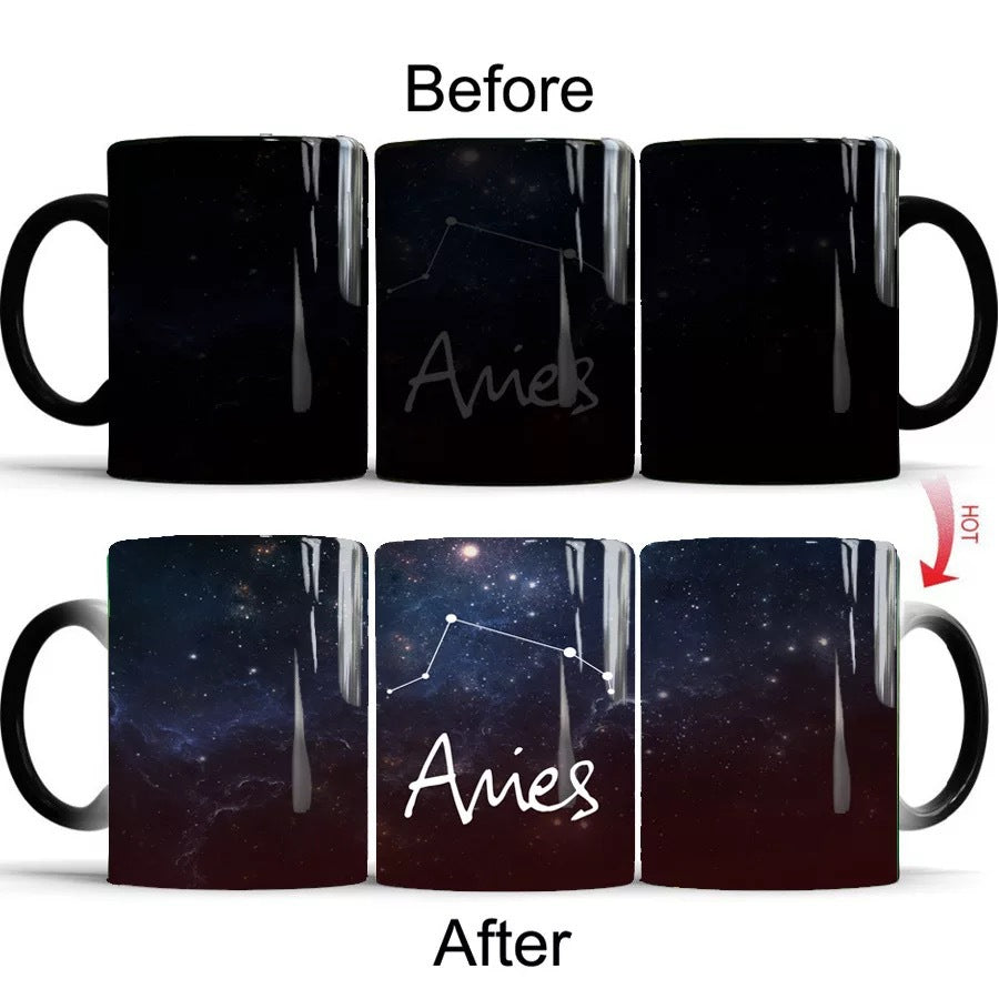 Aries color-changing cup