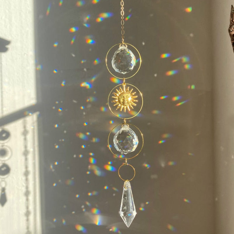 Celestial Crystal Sun Catcher