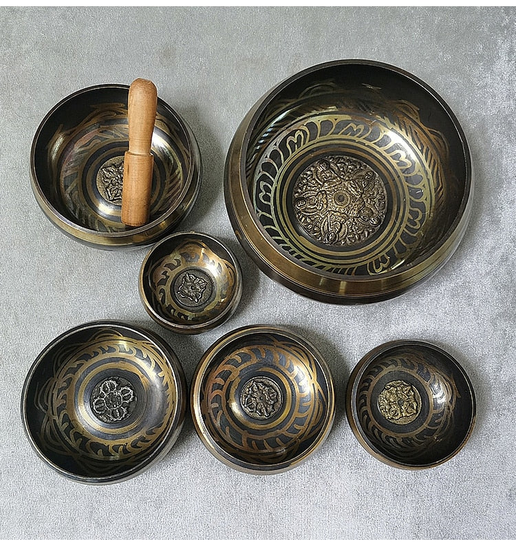 Tibetan Singing Bowl Set