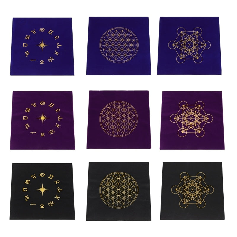 Velvet Tarot Altar Cloth