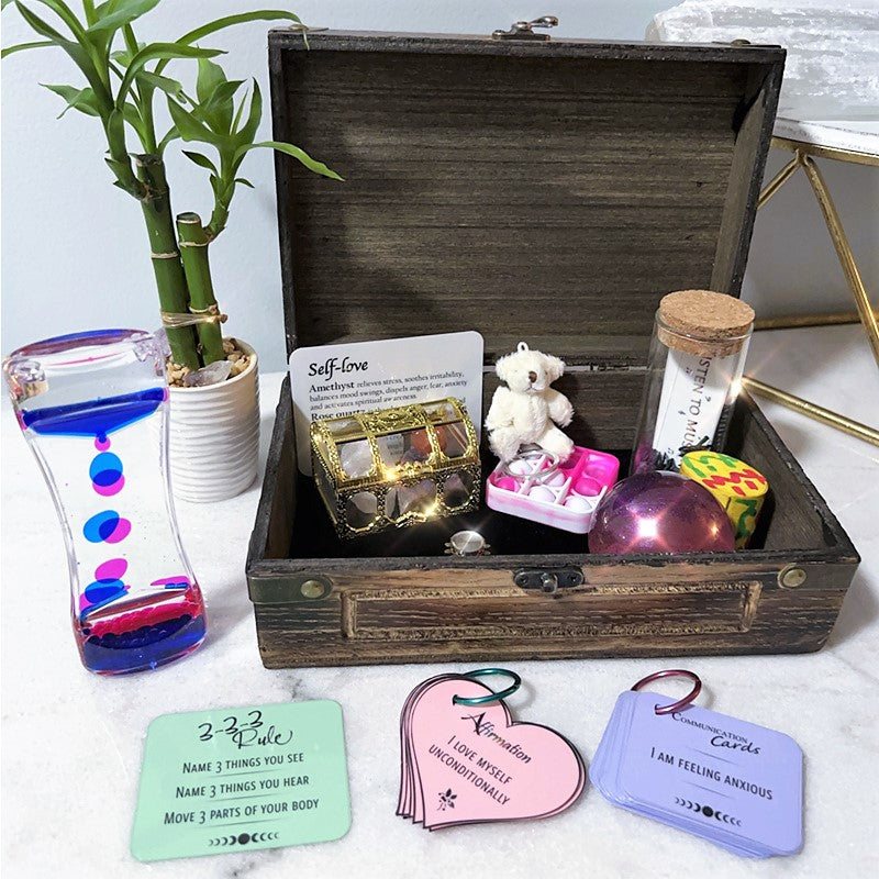 Self-Soothing Sensory Box