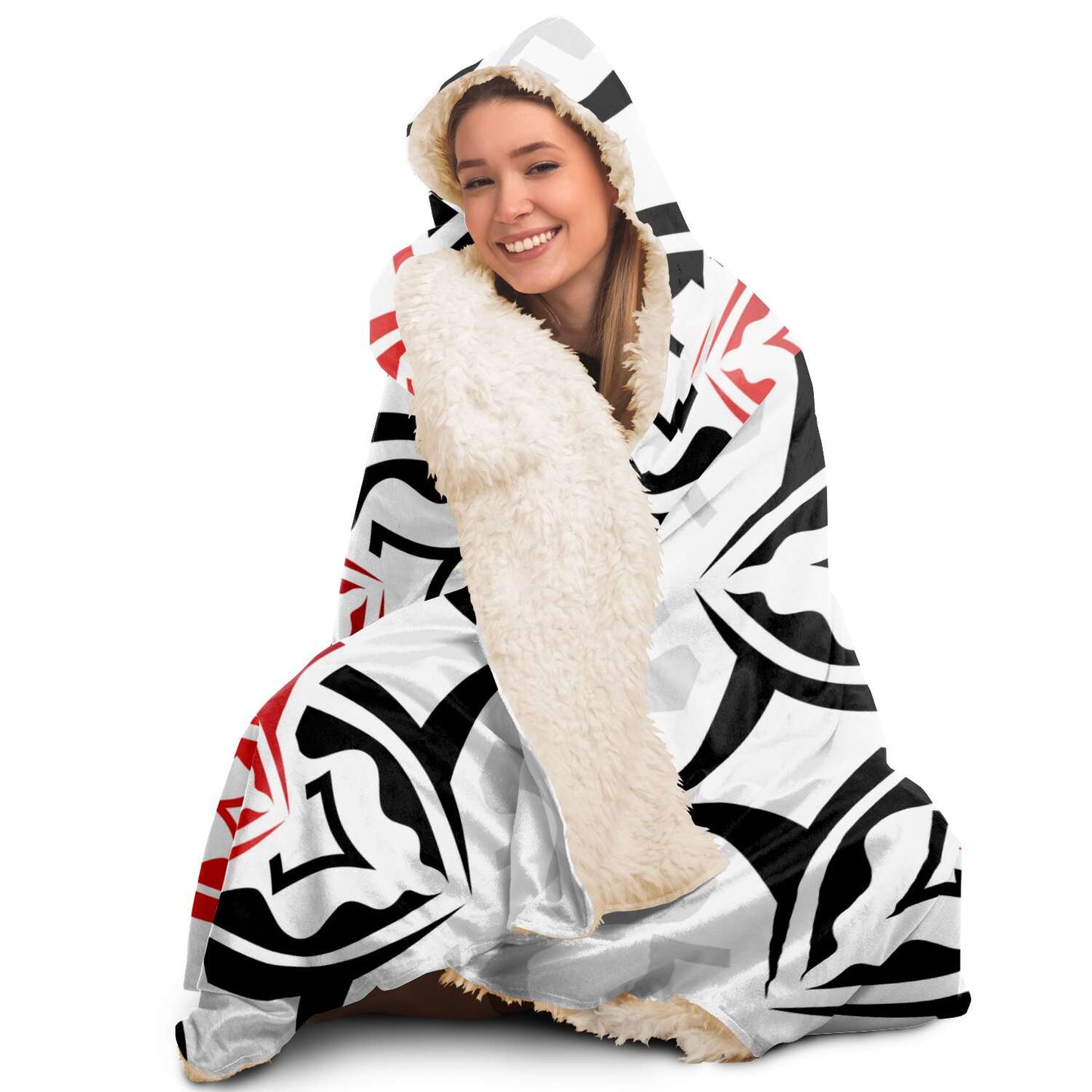 Libra Zodiac Sign Hooded Security Blanket - Premium Sherpa