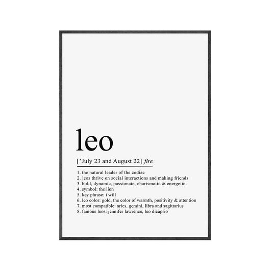 Leo Poster