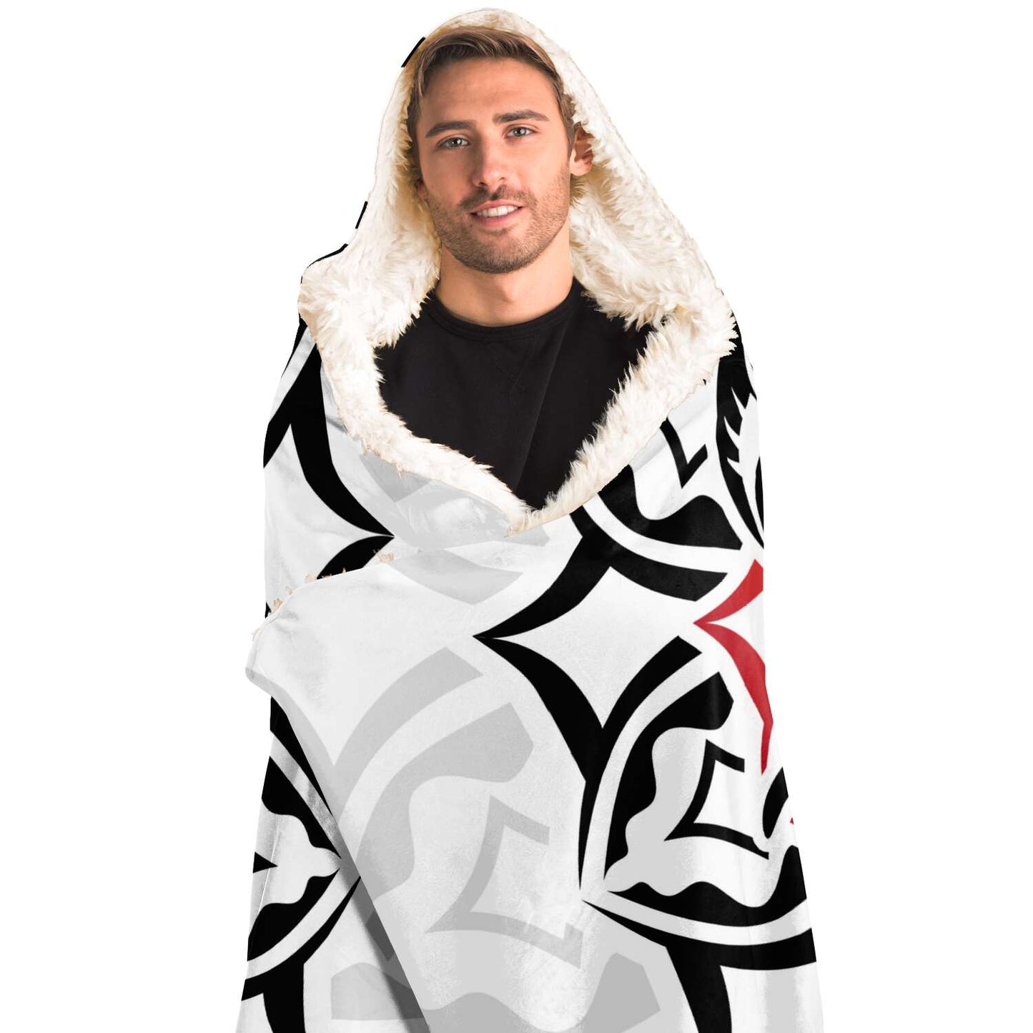 Capricorn Zodiac Sign Hooded Security Blanket - Premium Sherpa