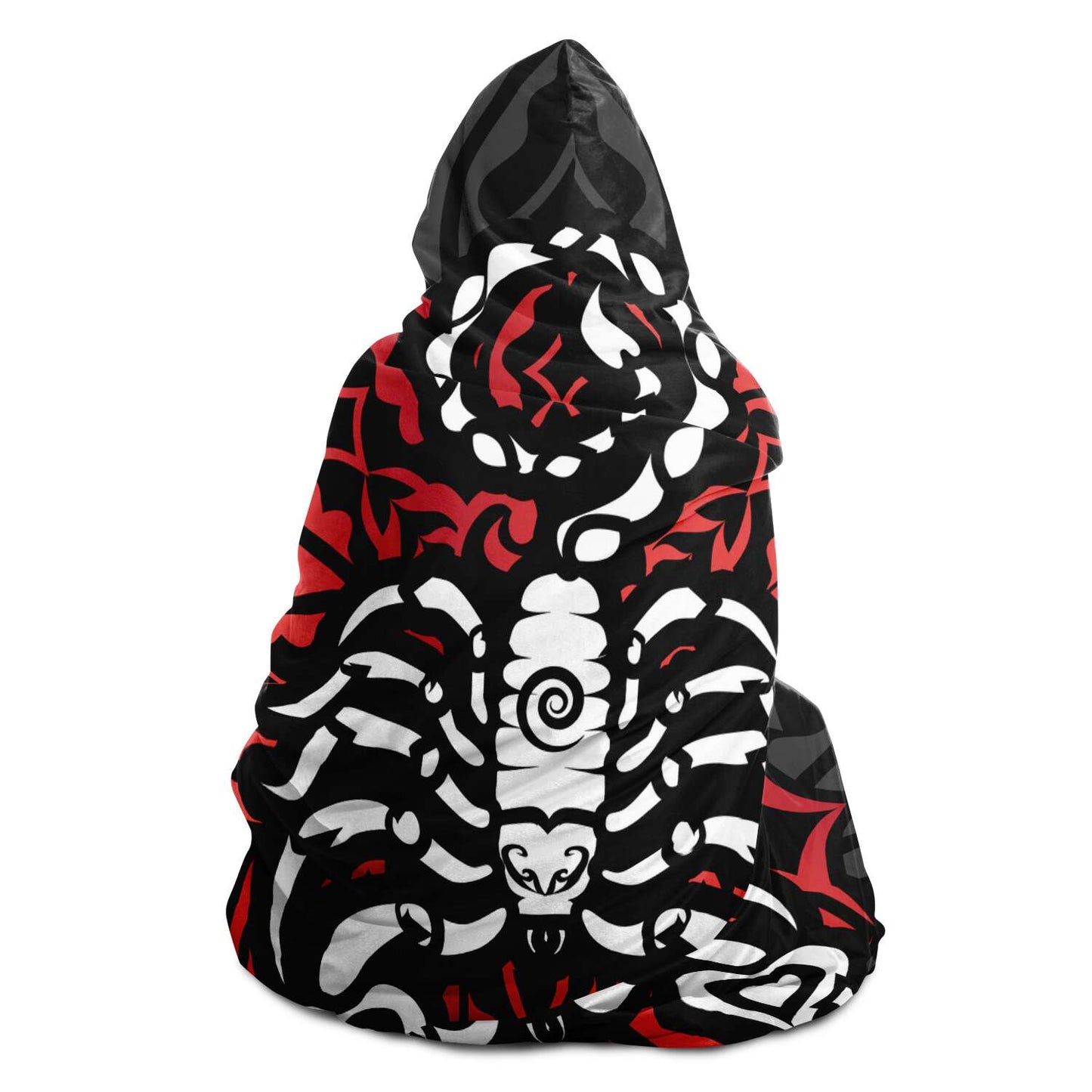 Scorpio Zodiac Sign Hooded Security Blanket - Premium Sherpa