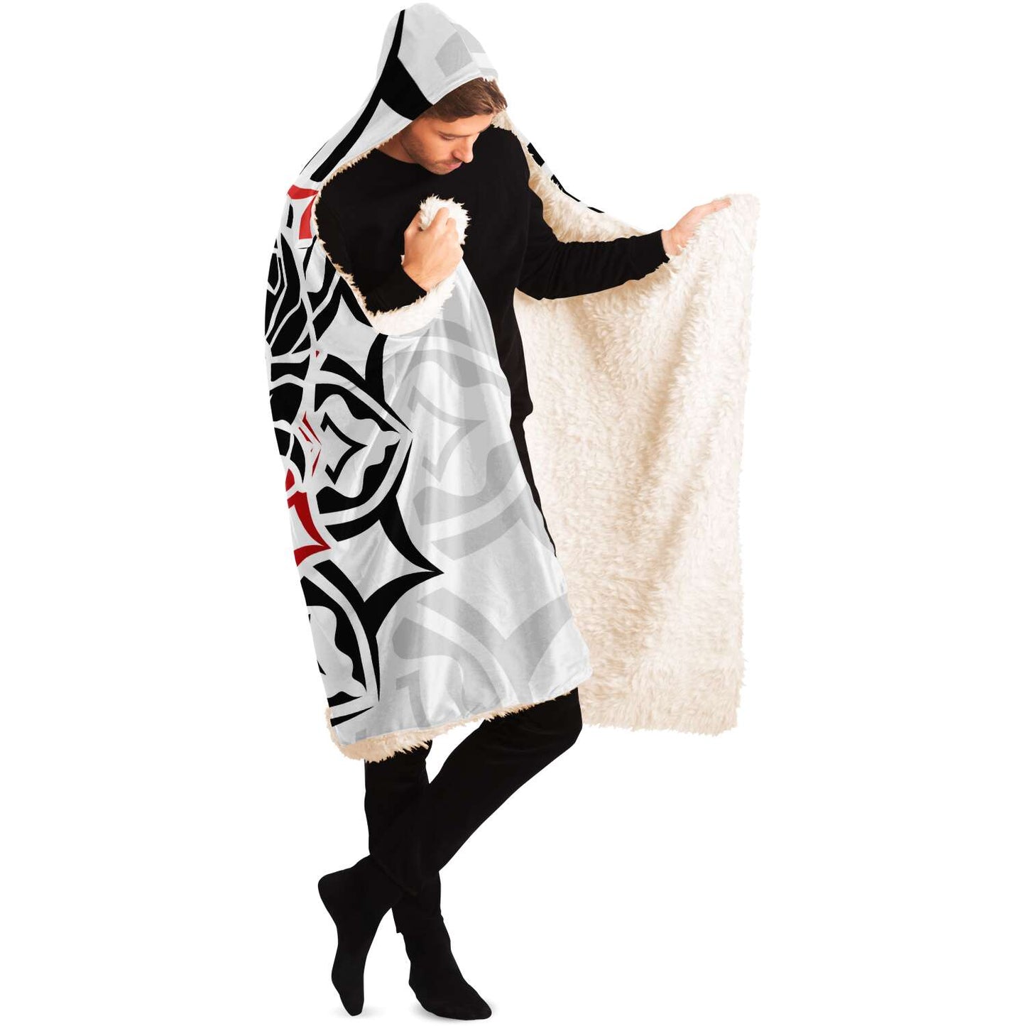 Aries Zodiac Sign Hooded Security Blanket - Premium Sherpa