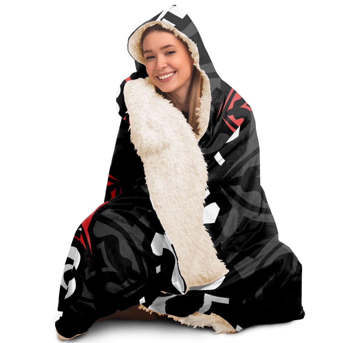 Scorpio Zodiac Sign Hooded Security Blanket - Premium Sherpa