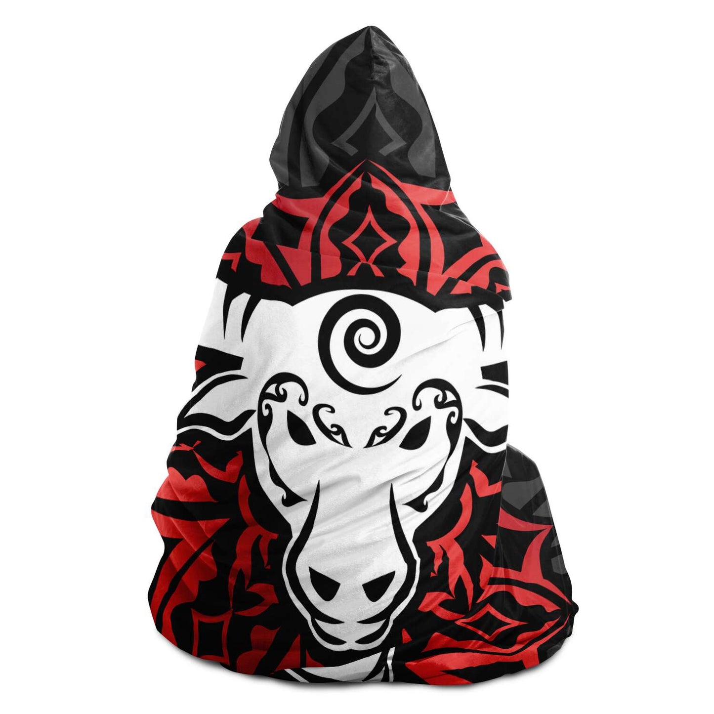 Taurus Zodiac Sign Hooded Security Blanket - Premium Sherpa