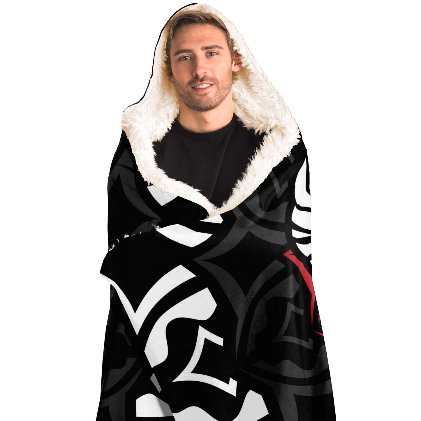 Aries Zodiac Sign Hooded Security Blanket - Premium Sherpa