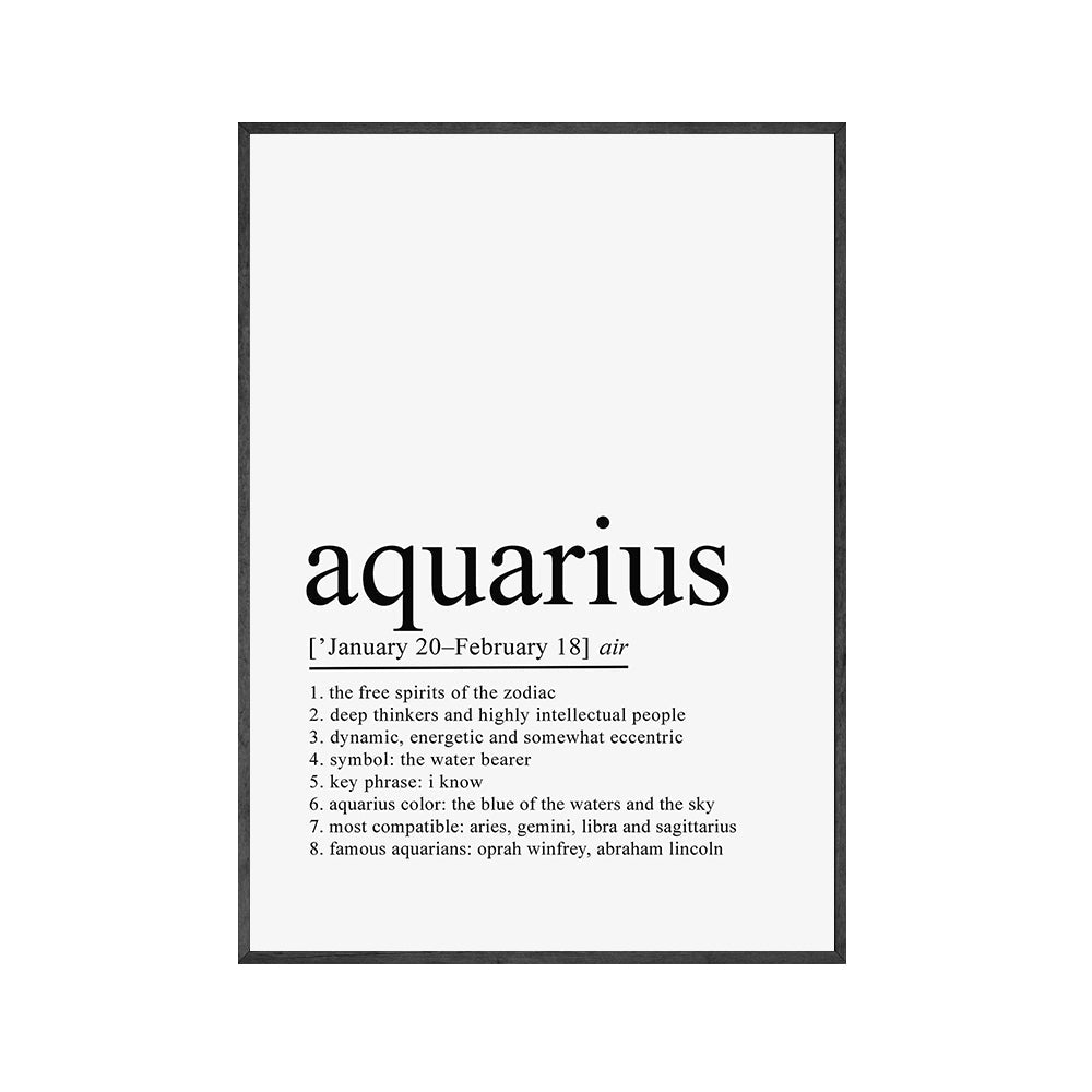 Aquarius Poster