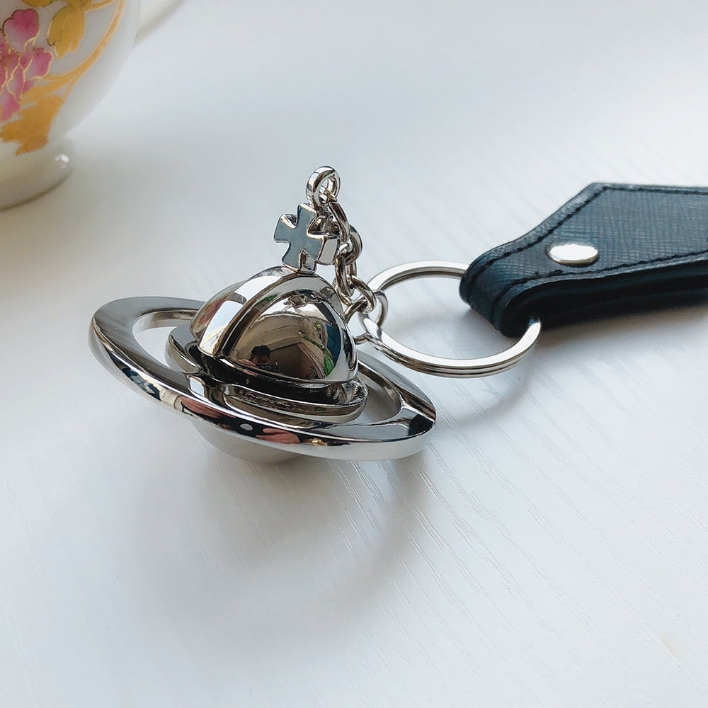 Saturn Planet Keyring