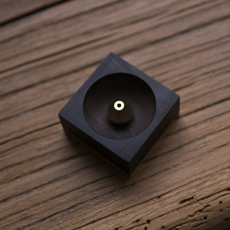 Ebony Indoor Incense Holder